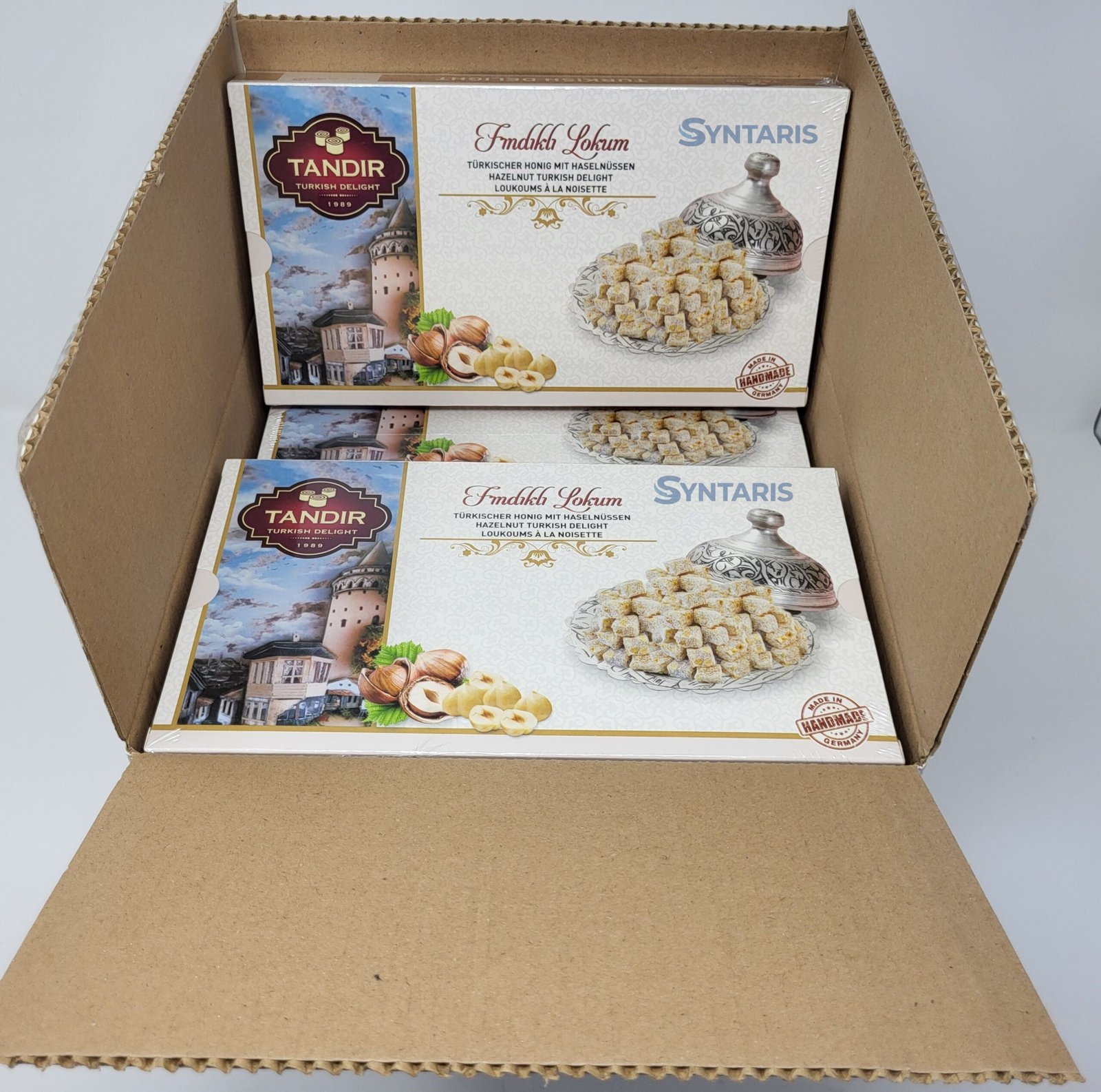 Türkischer Lokum Türkischer Delight mit Haselnuss - ab 3,90 €/Stück | Handgemacht | Syntarix-11 Türkischer Lokum Türkischer Delight mit Haselnuss - ab 3,90 €/Stück | Handgemacht | Syntarix-11