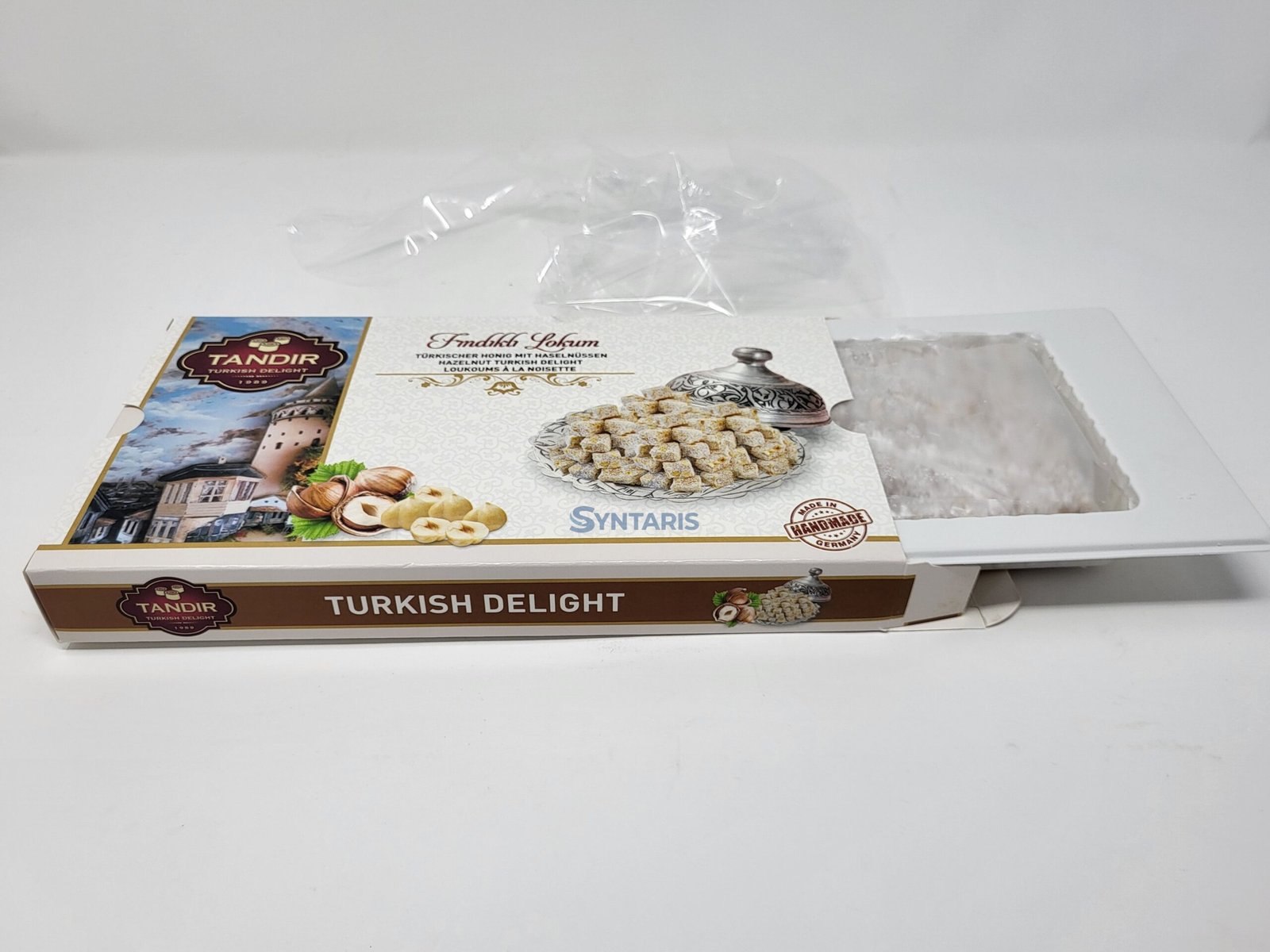 Türkischer Lokum Türkischer Delight mit Haselnuss - ab 3,90 €/Stück | Handgemacht | Syntarix-6 Türkischer Lokum Türkischer Delight mit Haselnuss - ab 3,90 €/Stück | Handgemacht | Syntarix-6