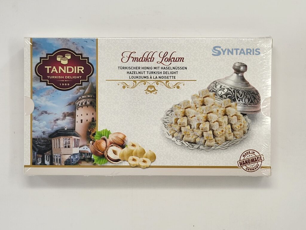 Türkischer Lokum Türkischer Delight mit Haselnuss - ab 3,90 €/Stück | Handgemacht | Syntarix