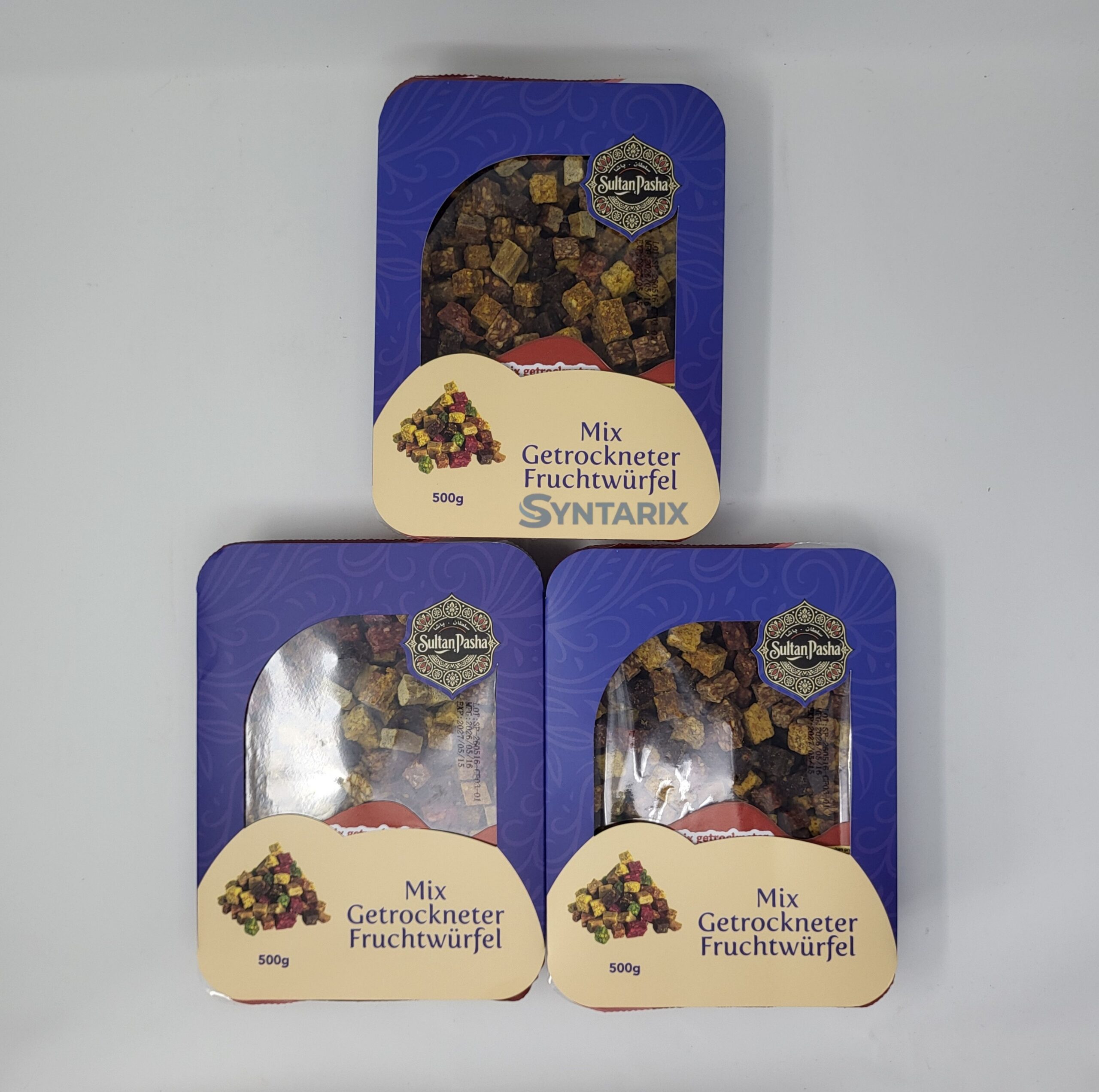 Getrocknete Fruchtwürfel-Mischung Fruit Cube Mix 175 Getrocknete Fruchtwürfel-Mischung Fruit Cube Mix 175