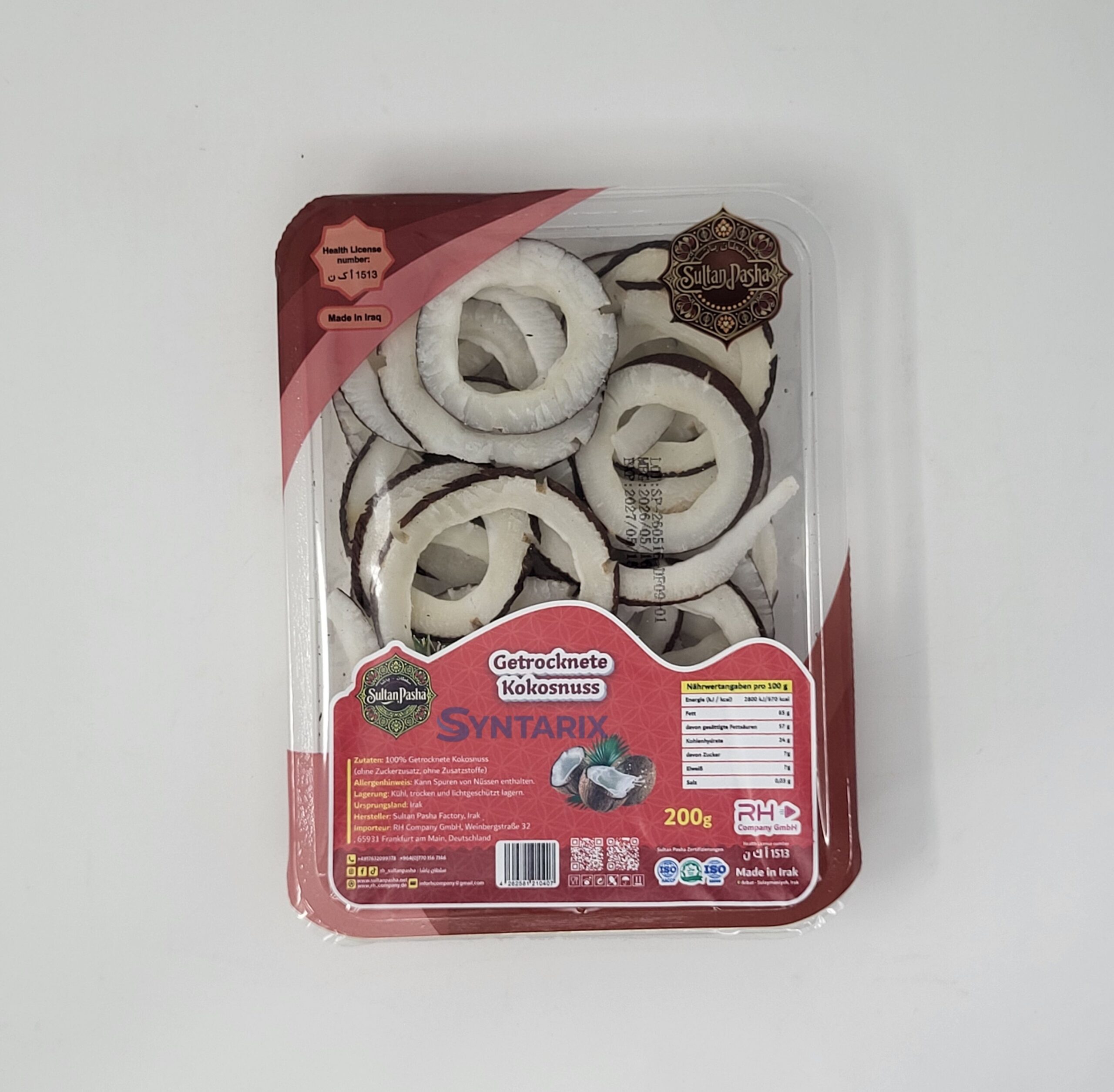 Getrocknete Kokosnuss 210 Getrocknete Kokosnuss 210