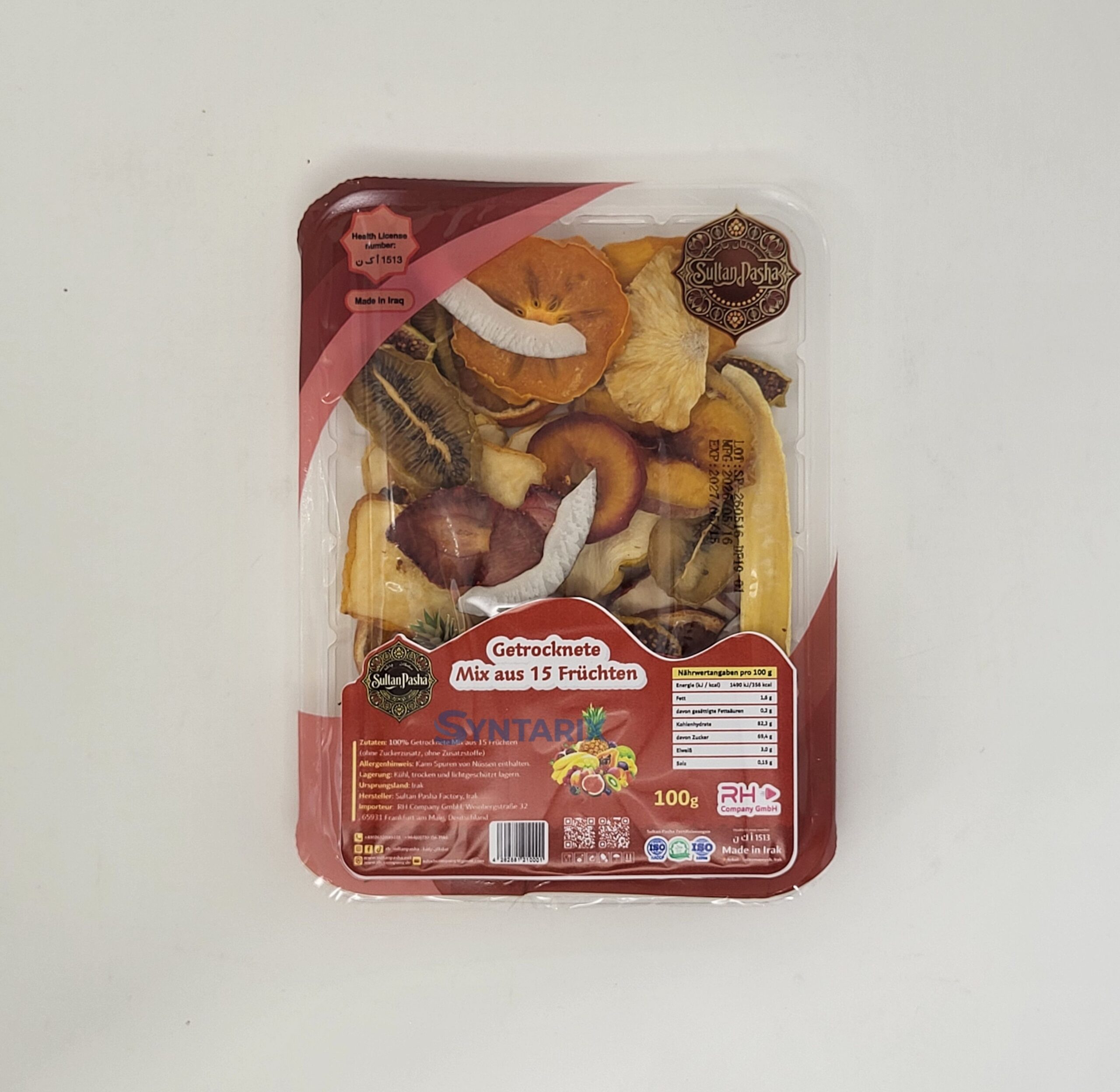 Getrocknete 15-Früchte-Mischung Mix aus 15 Früchten 220 Getrocknete 15-Früchte-Mischung Mix aus 15 Früchten 220
