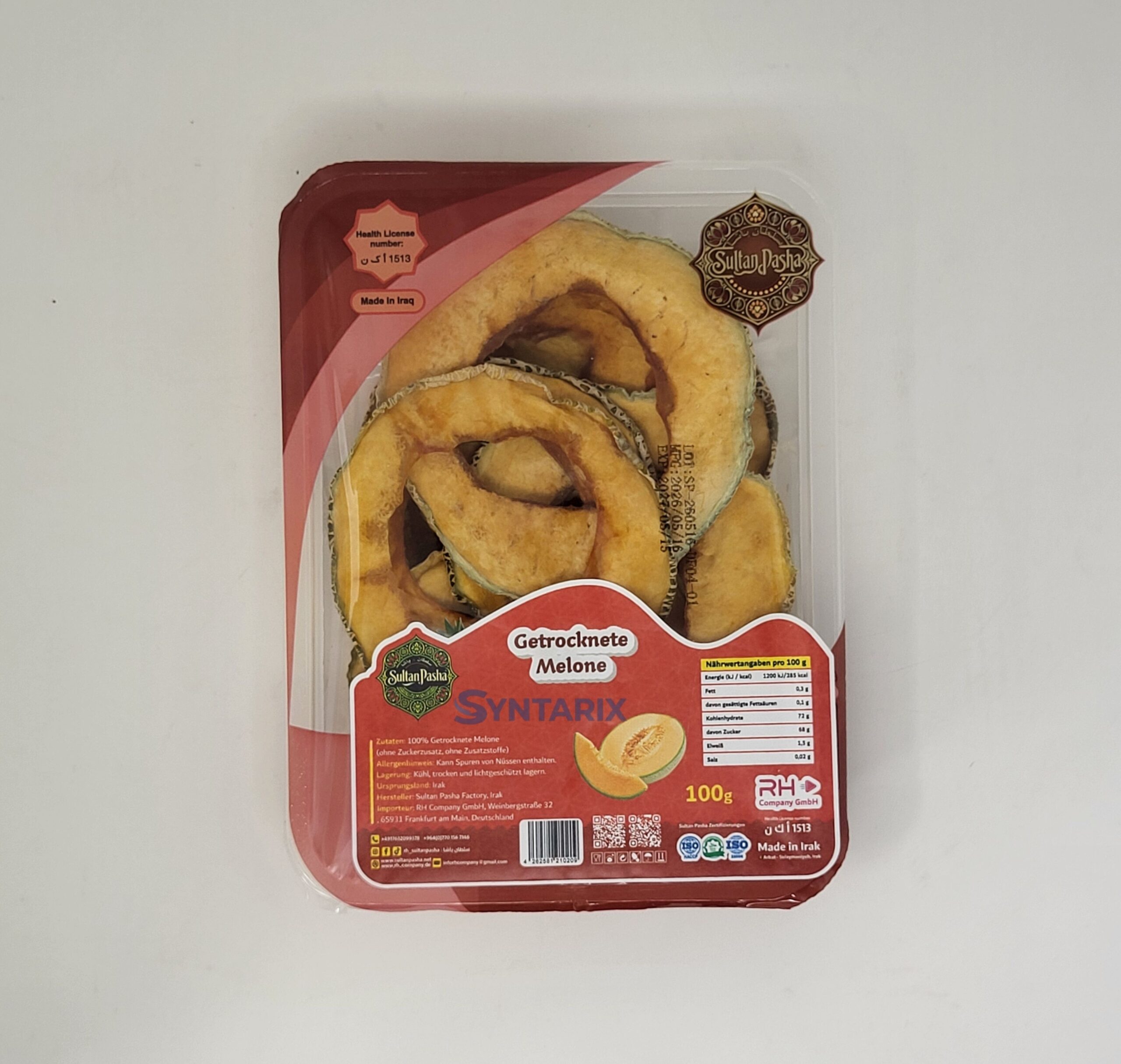 Getrocknete Melonenringe Dried Melon Rings Kavun 224 Getrocknete Melonenringe Dried Melon Rings Kavun 224