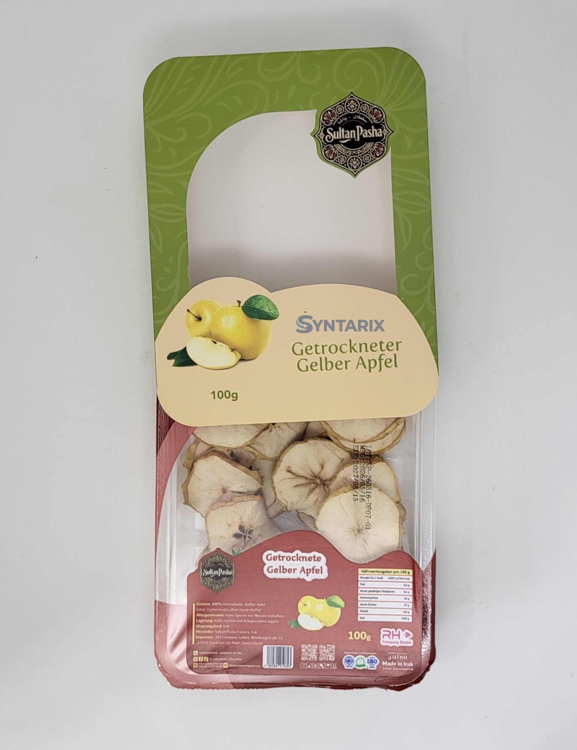Getrocknete Apfelringe (gelb) Yellow Apple Rings 229 Getrocknete Apfelringe (gelb) Yellow Apple Rings 229