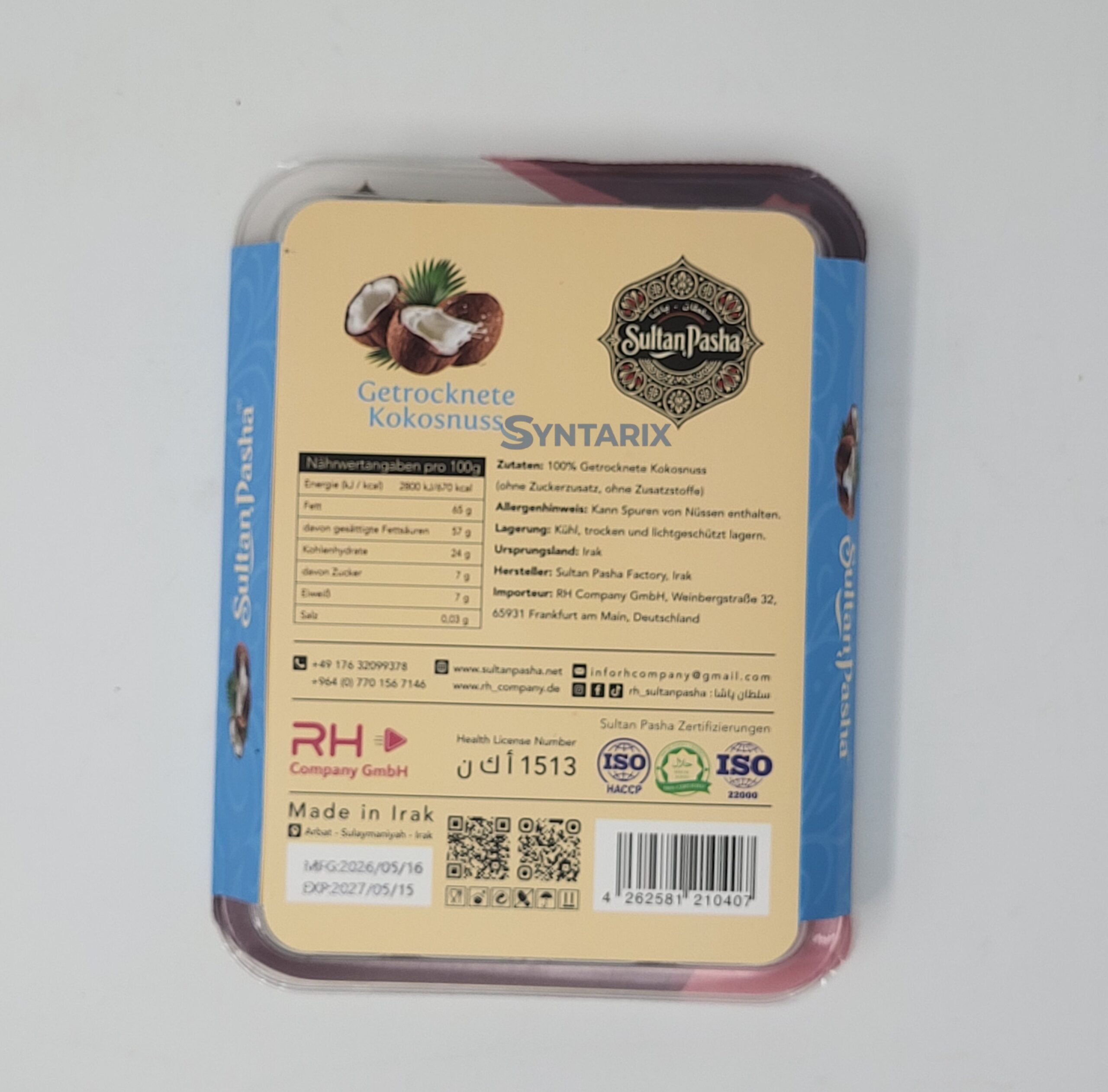 Getrocknete Kokosnuss 257 Getrocknete Kokosnuss 257